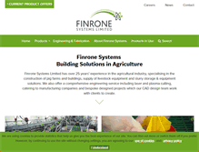 Tablet Screenshot of finronesystems.com